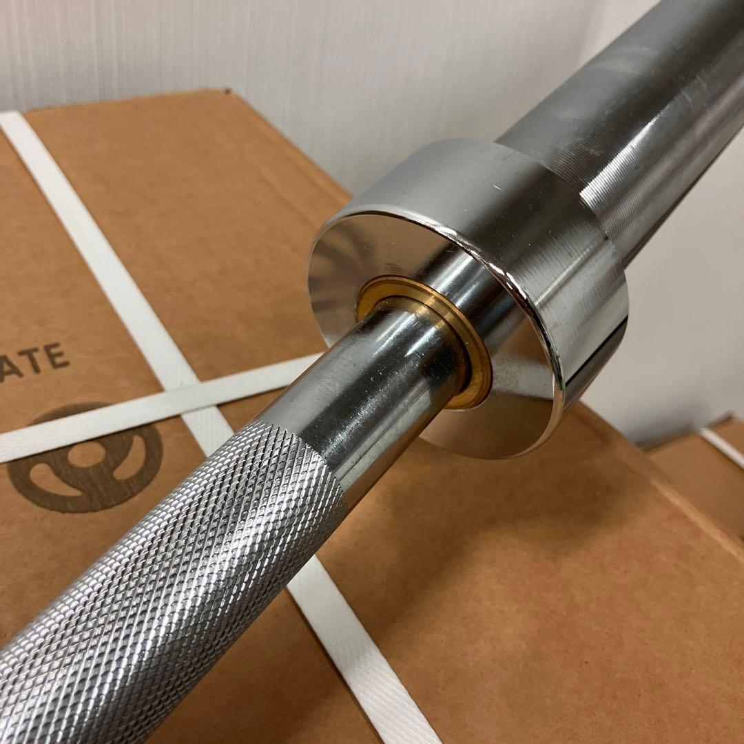 ★送料無料★新品★高品質★業務用★220cmオリンピックバー 28mm バーベル