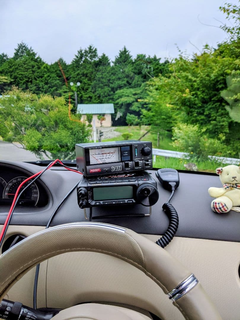 アマ無線7MHz お手軽移動運用セット FT891(50W) HF40CL他