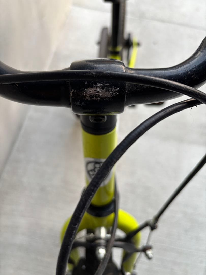 STRIDER14x ライムイエロー子供用自転車　［訳あり］梱包たのメル便