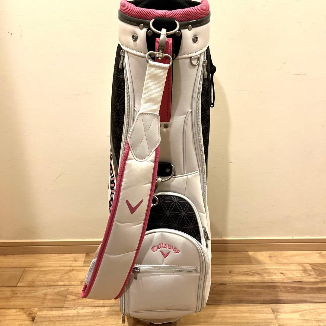 Callaway Solaire ゴルフバッグ　キャロウェイ　ケース　ピンク　黒