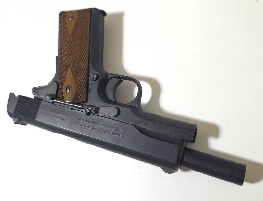 WA M1911 U.S.ARMY カーボンブラックHW ガバメント A1