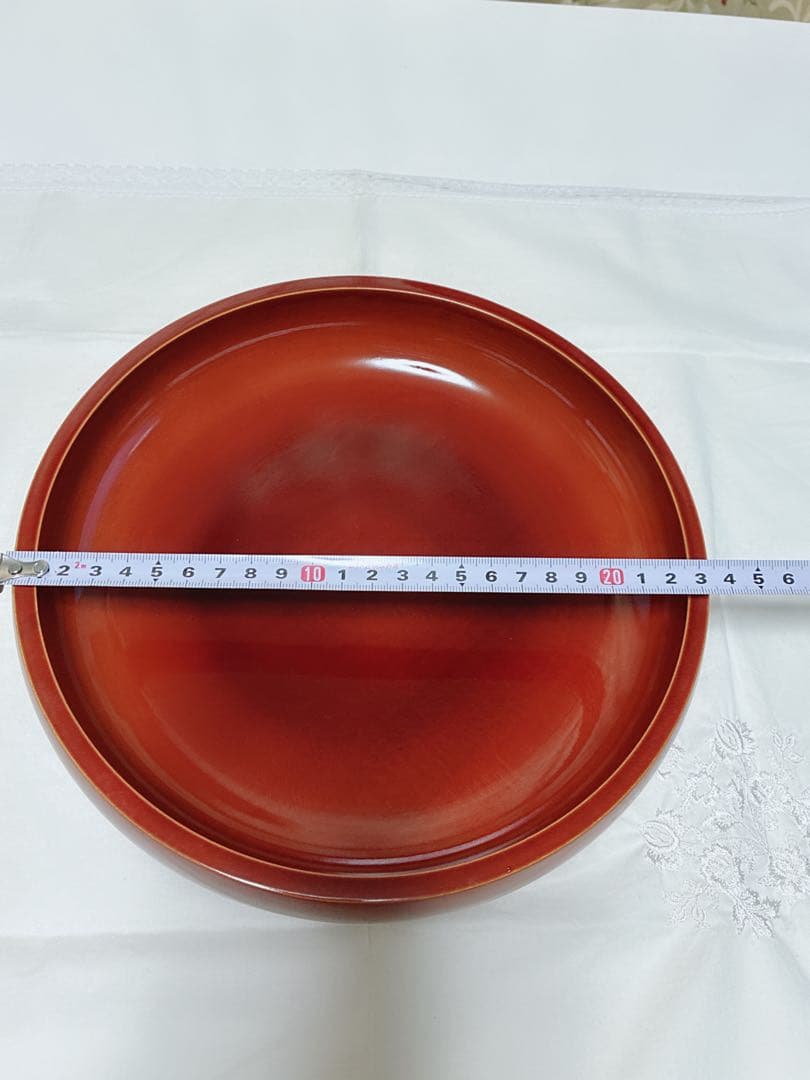 飛騨春慶塗　盆付き三段重1点・菓子盆1点　　合計2点セット