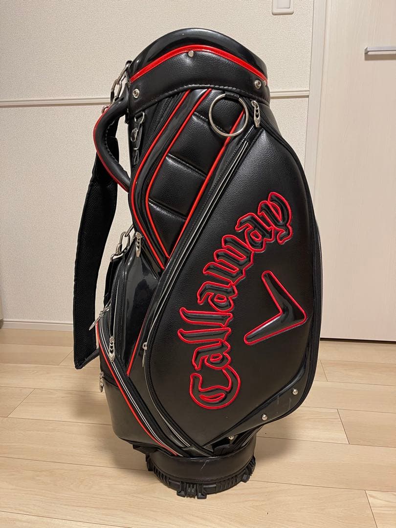 Callaway キャディバッグ 黒/赤