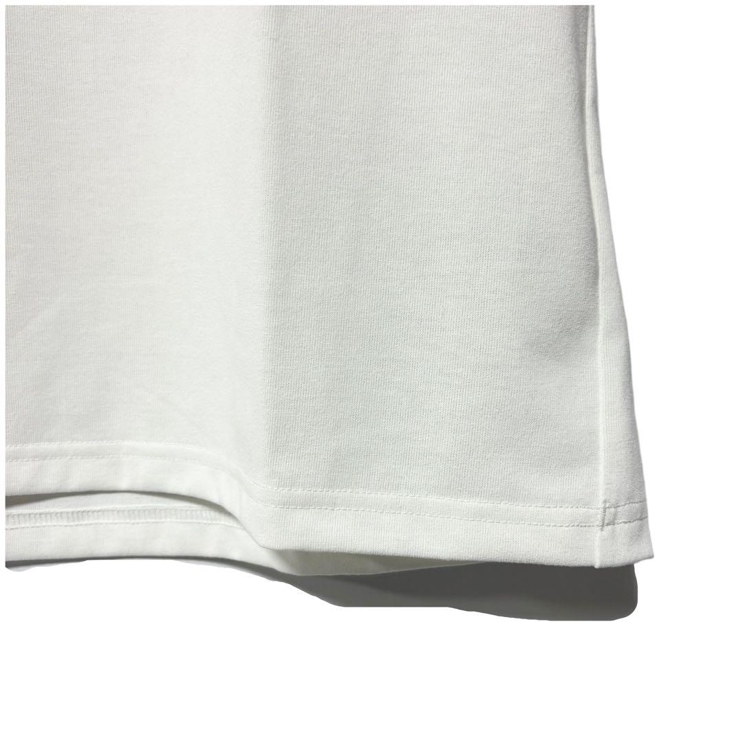 ラッセルノ ゴルフ グラフィック プリント S/S モックネック ホワイト M