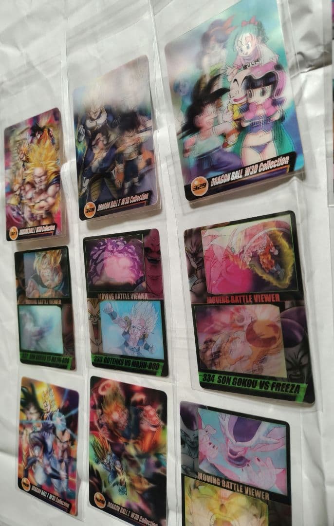 ドラゴンボール 森永ウエハースカード 3D17枚＋N62枚 まとめ売り 79枚