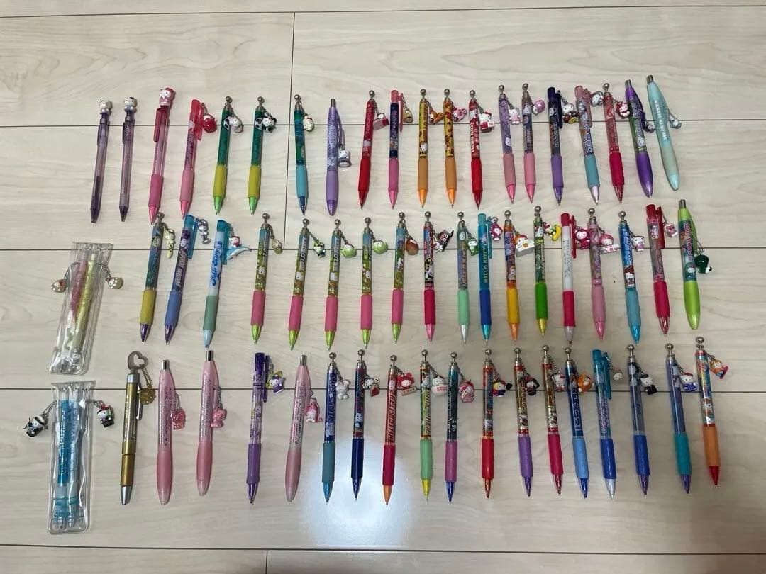 ご当地キティ　シャープペン（57本）ボールペン（3本）まとめ売り