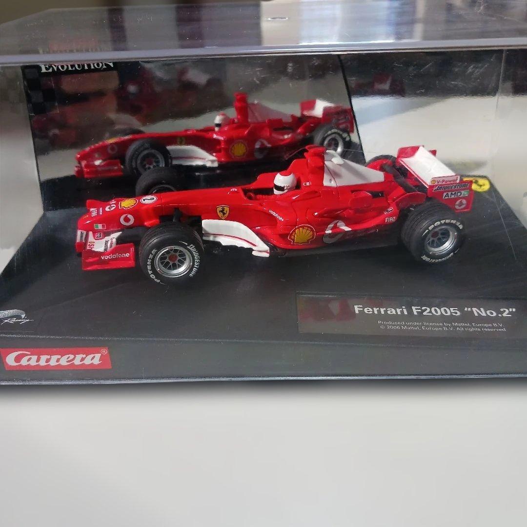 カレラ エボリューション フェラーリ スロットカーF2005 NO2