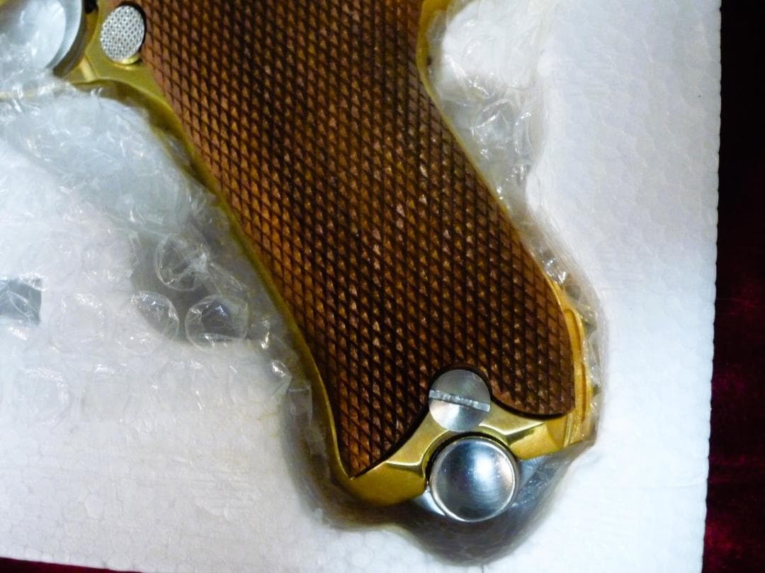 マルシン ルガー P08 MARINE Luger 木製グリップ金属モデルガン