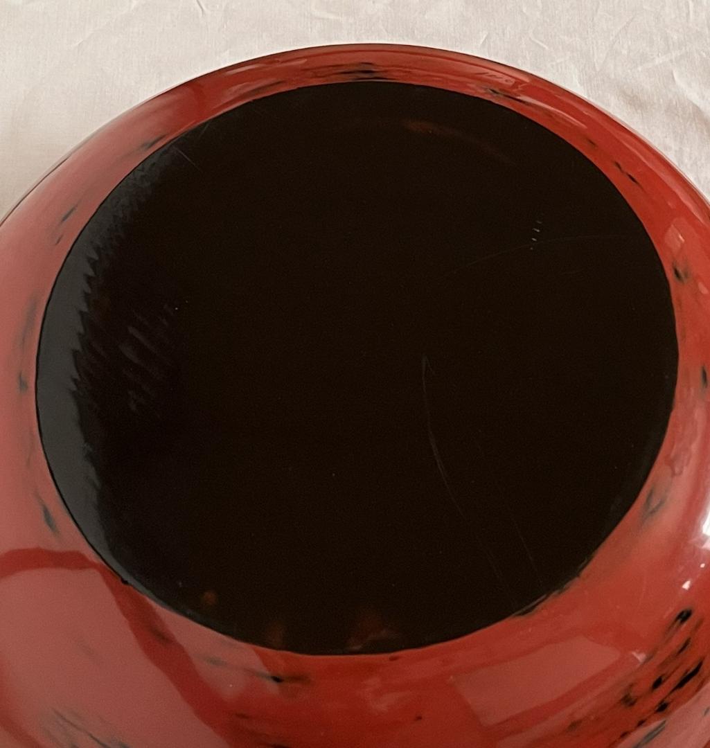 飾りこね鉢　漆器　大鉢