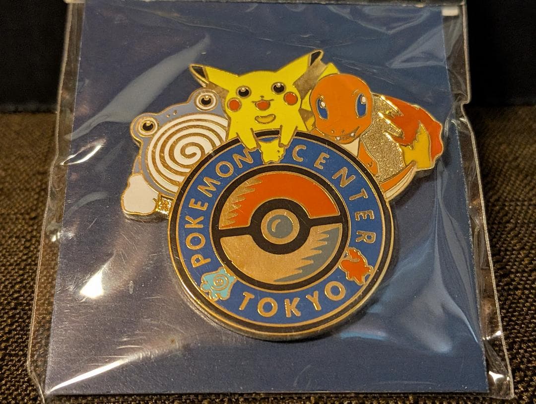 ☆ポケモンセンタートウキョー ロゴピンズ ピンバッジ ポケモンセンター1998年