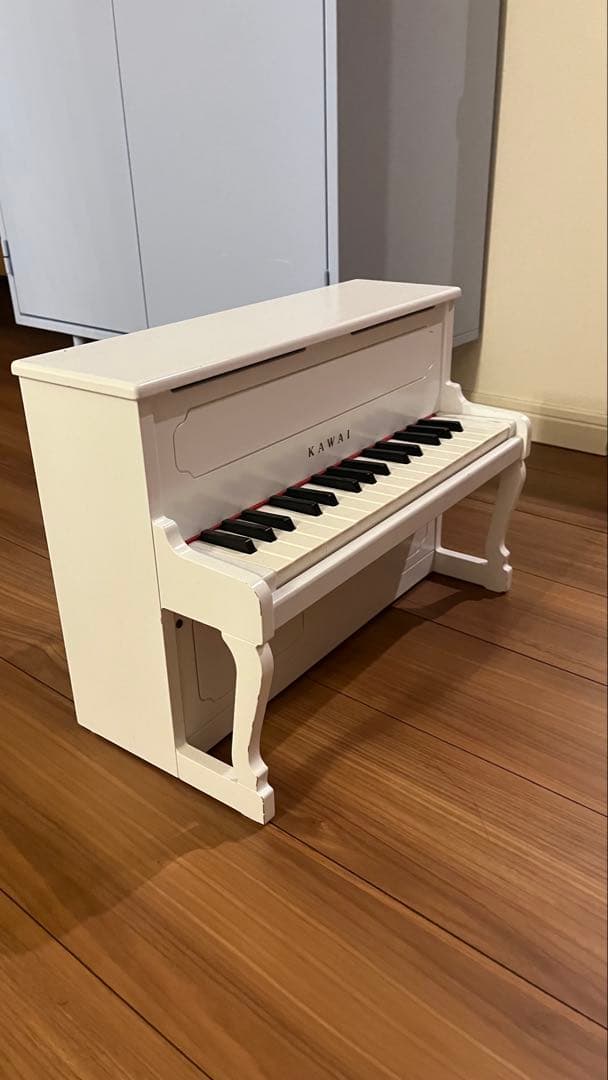 期間限定値下げ【美品】カワイ　アップライトピアノ　ミニピアノ　ホワイト