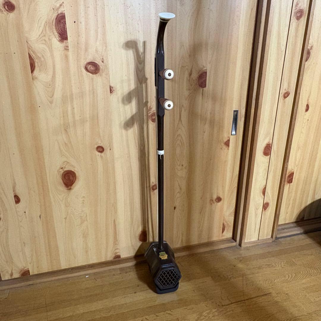 【ケース付き】二胡 木製 六角形ボディ