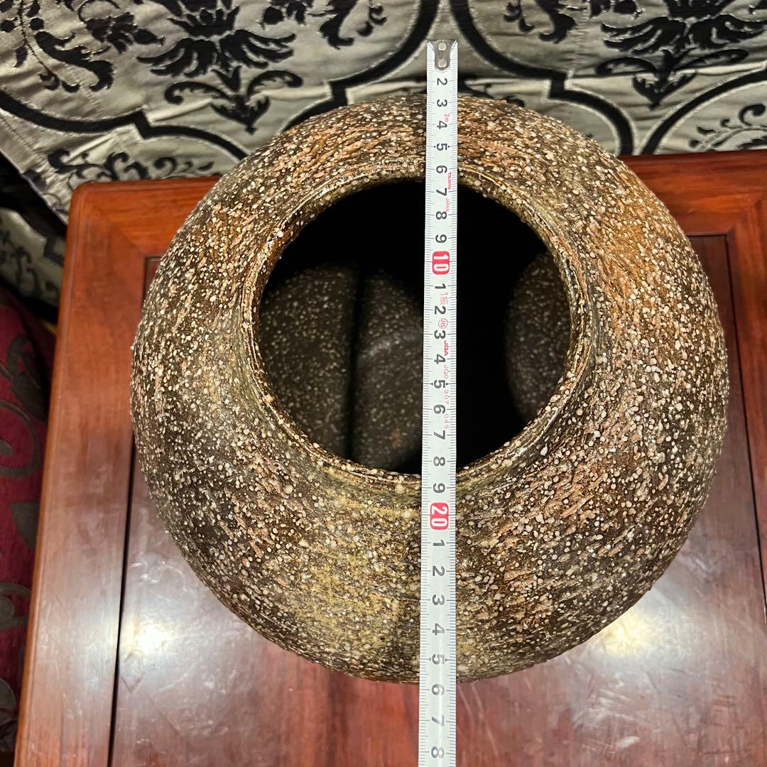 信楽焼　花瓶　志道作　花器　Japanesetraditional