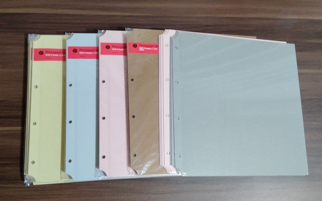 DELFONICS デルフォニクス フォトアルバム L ３冊 粘着台紙47シート