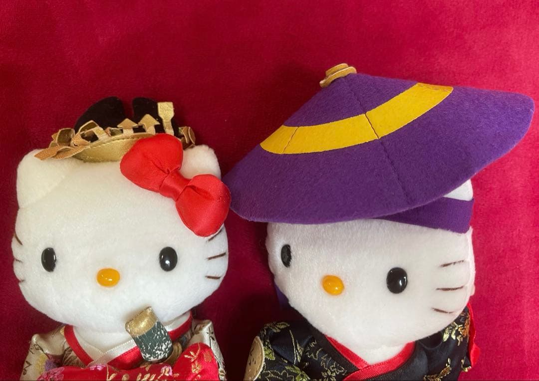 レア☆キティ ダニエル 歌舞伎 着物 和服 マスコット ぬいぐるみ