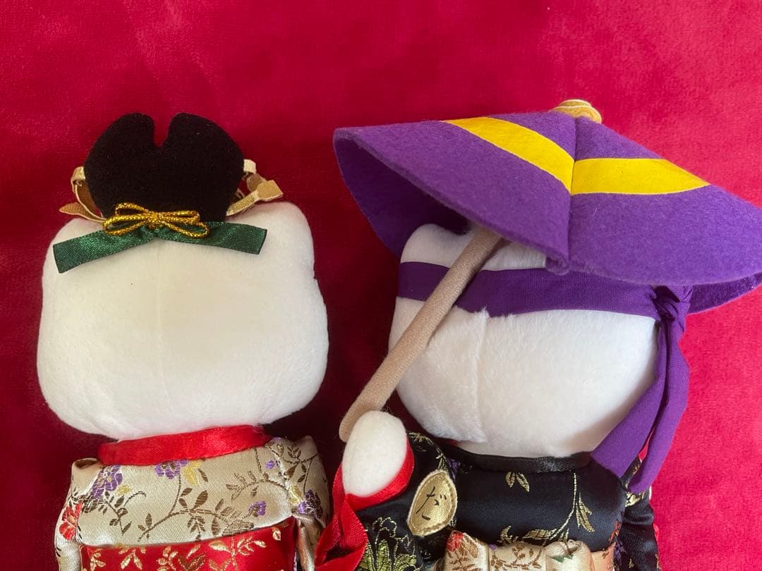 レア☆キティ ダニエル 歌舞伎 着物 和服 マスコット ぬいぐるみ