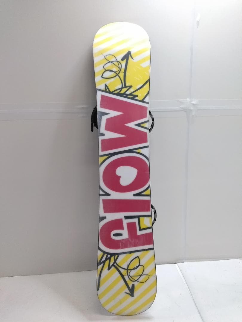 レディース/子供 スノーボードセット FLOW 138cm ビンS/Mサイズ◇