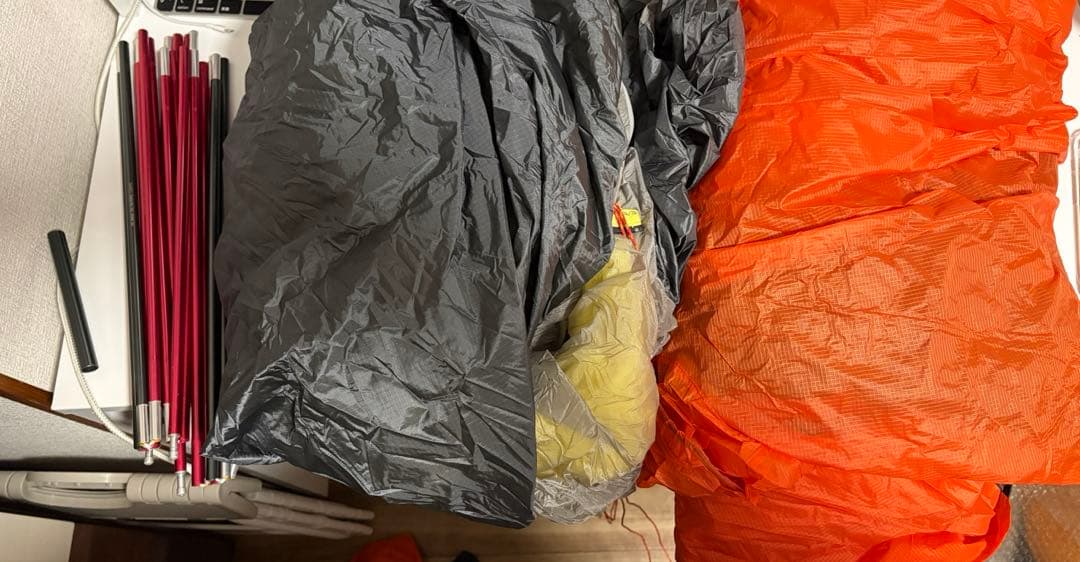 ファイントラック　カミナドーム2　FAG0312　オレンジ　フットプリント付き