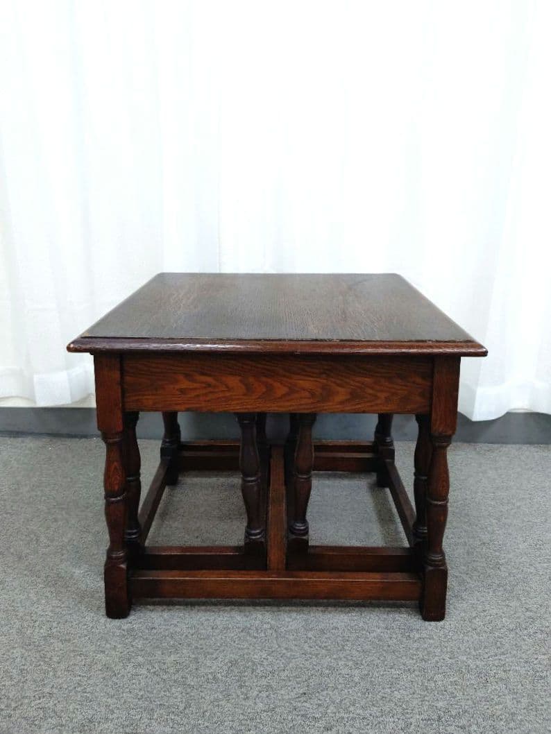 希少 アンティーク ハーバート・E・ギブス ネストテーブル