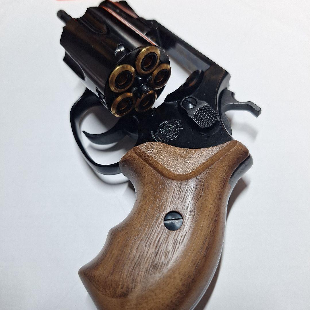 マルシン M36 2インチ Jフレーム ディープブラック 木製グリップ