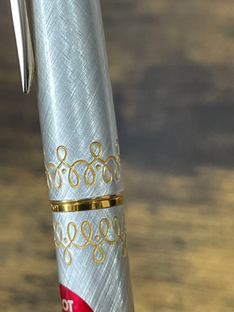 新品未使用 シール付　1970年代製　レディ　18金　F パイロット　万年筆