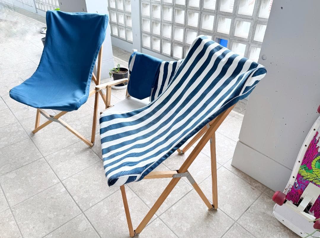 DULTON（ダルトン）のビーチチェア2脚セット