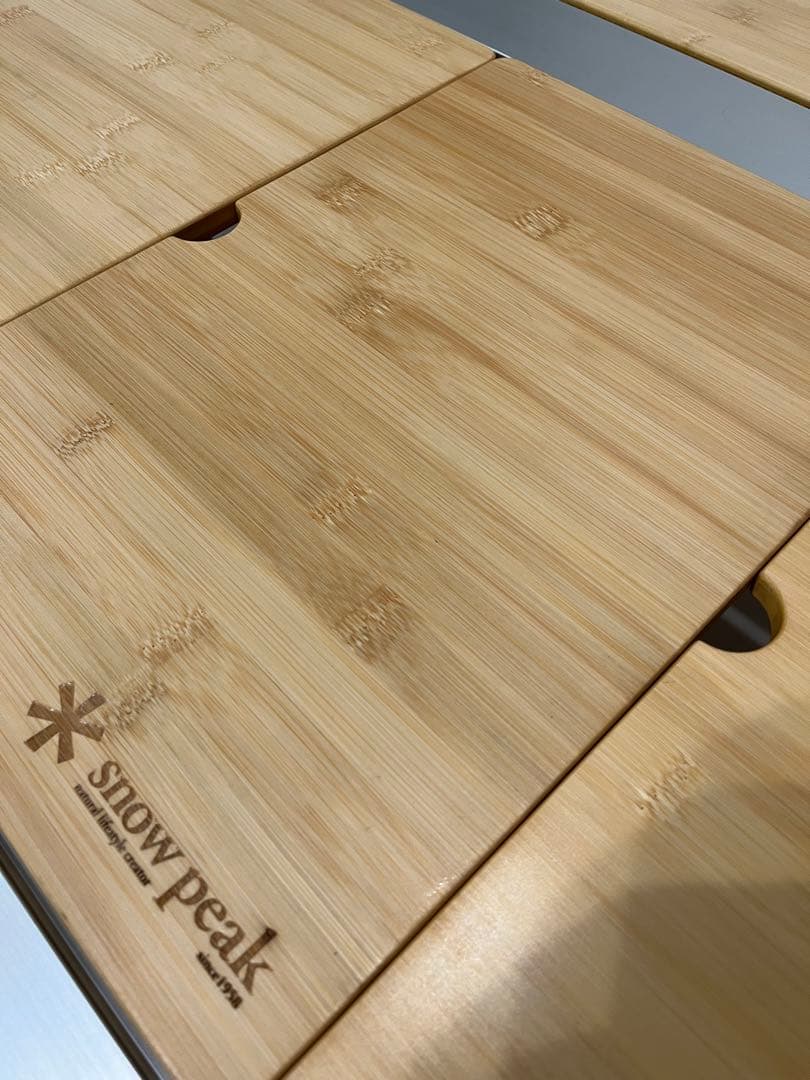 スノーピーク ラウンジスライドトップ竹　廃盤　超希少　フルセット　美品