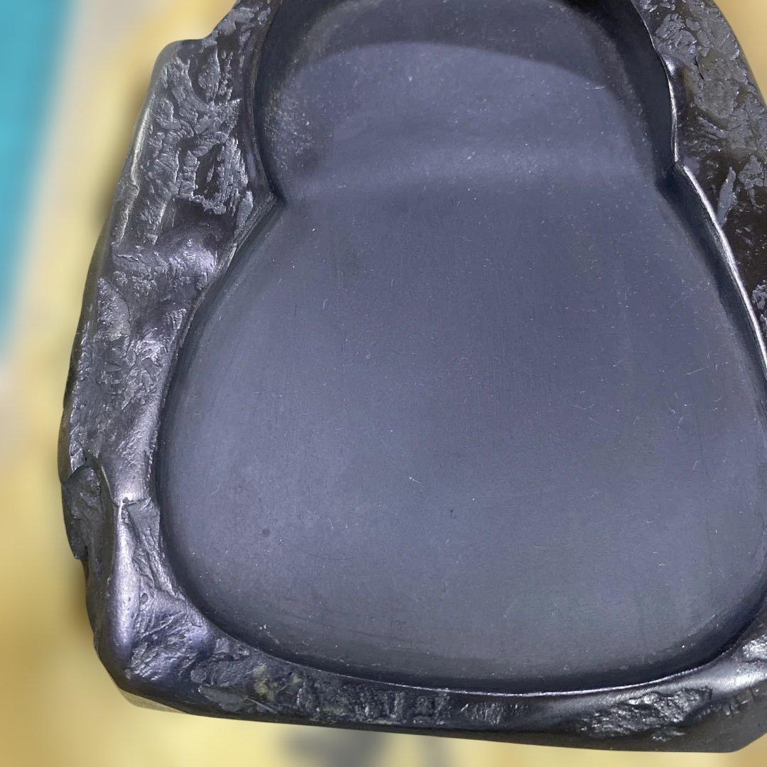 甲州銘石　高級　雨畑御硯 経年保管品　　ほぼ未使用　硯石