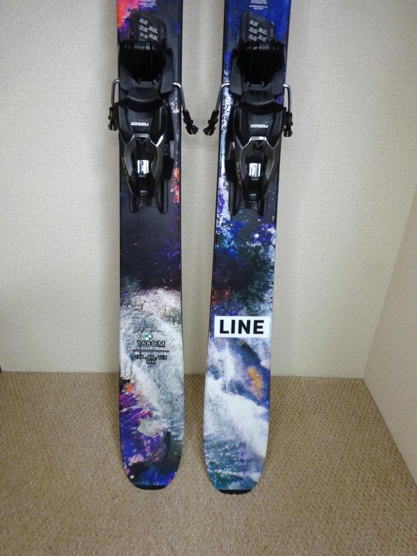 未使用 パウダー BCスキー LINE PANDORA 85 GWビンディング