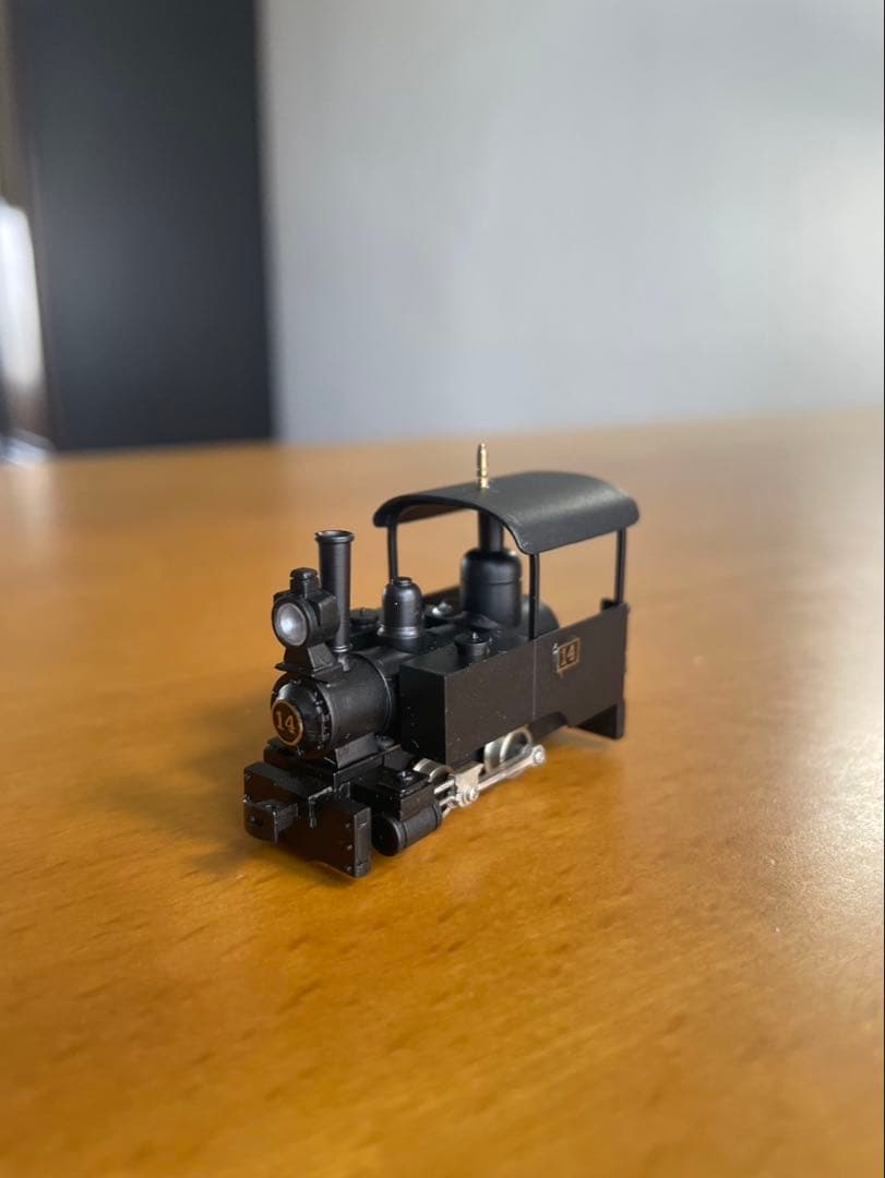 HOゲージ 蒸気機関車 モデル14 黒