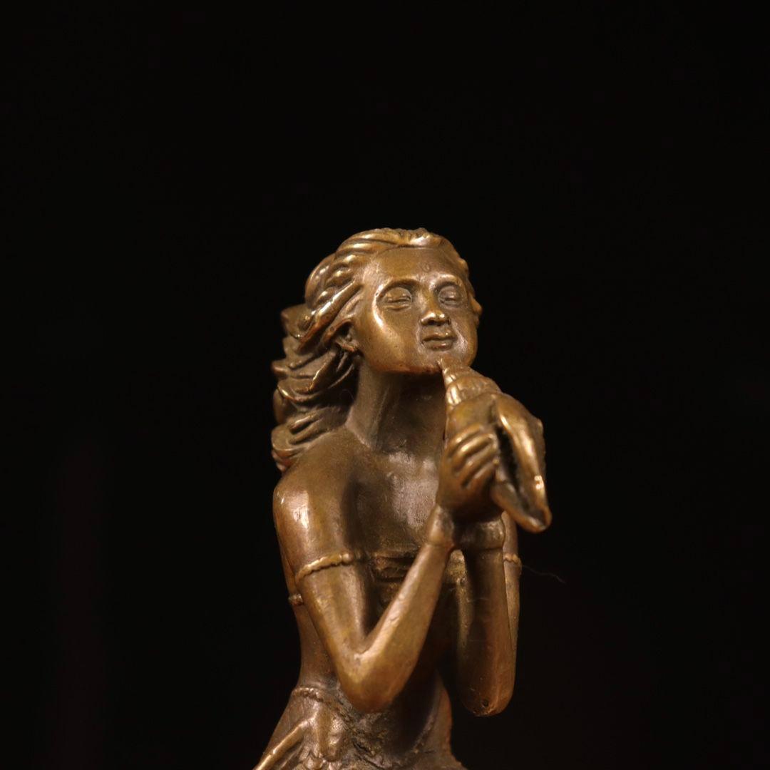 銅製 マーメイドリビング 書斎 装飾品 工芸品 置物