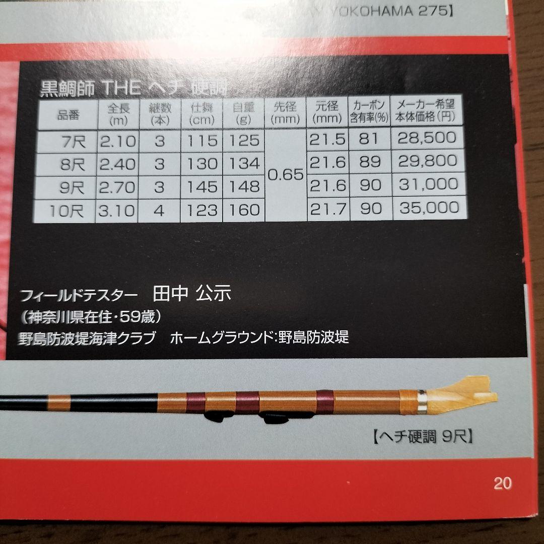 黒鯛工房　黒鯛師　早技ヘチ310 落とし込み