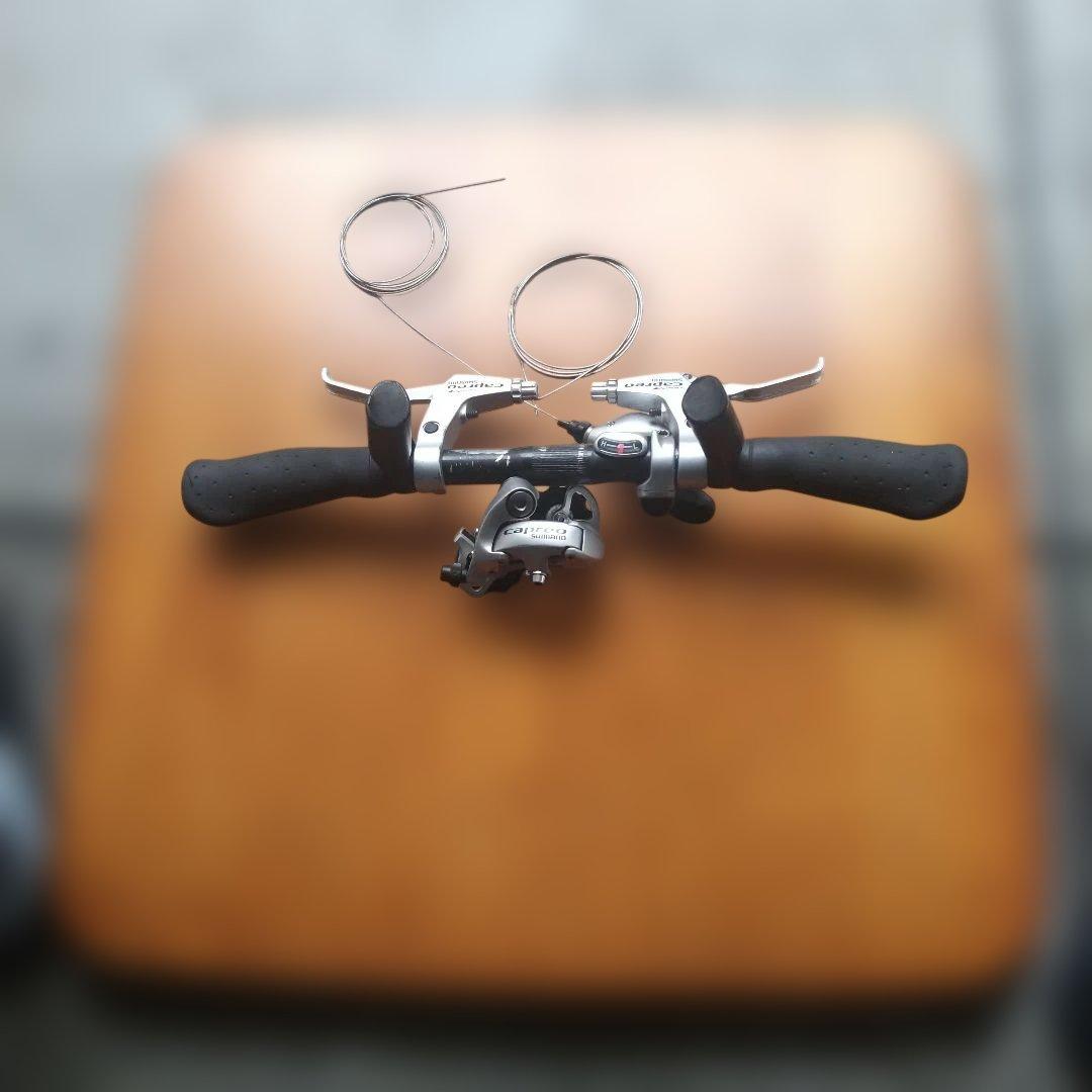 美品・Shimano Capreo シフター・ディレイラー・ブレーキセット・9s