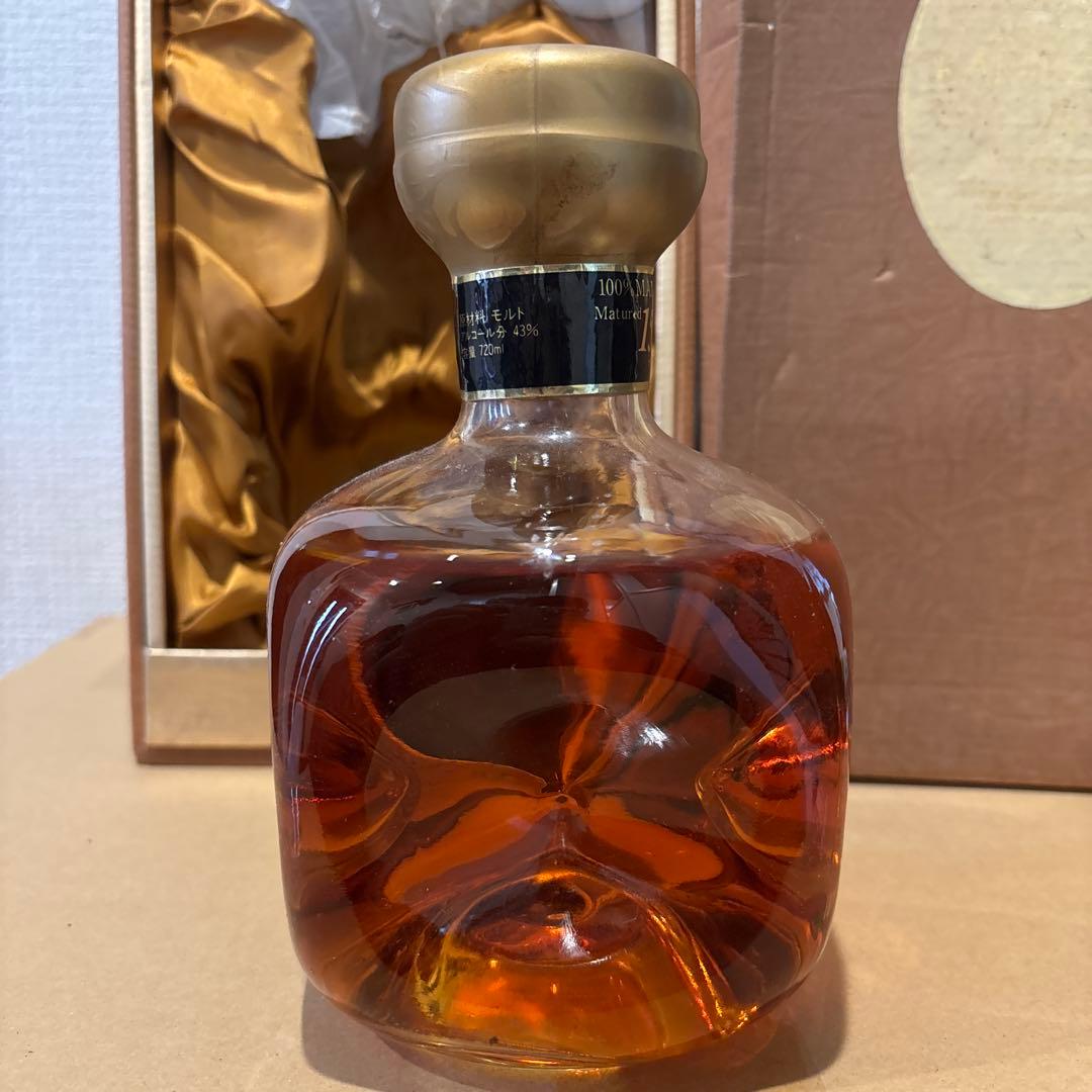 メルシャン 軽井沢 貯蔵15年 100％モルト ウイスキー 箱/替栓付 未開封