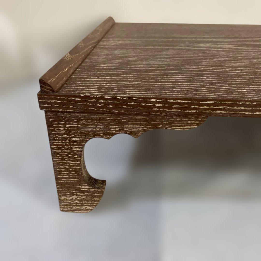 茶道具　文机　桑　七事式　茶歌舞伎