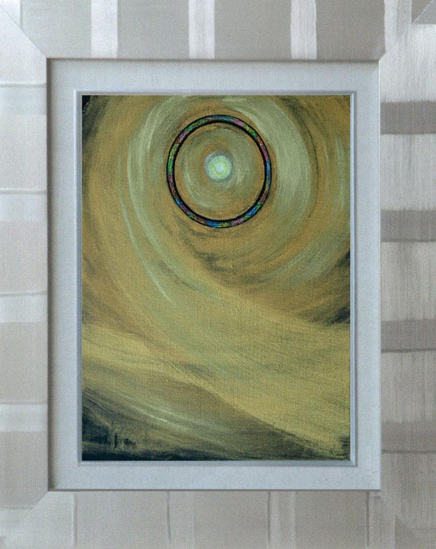 油絵 菅家令子 絵 絵画 インテリア F3-G172023 風景祈り希望奇跡