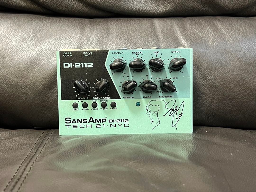 ベース TECH 21 SansAmp DI-2112