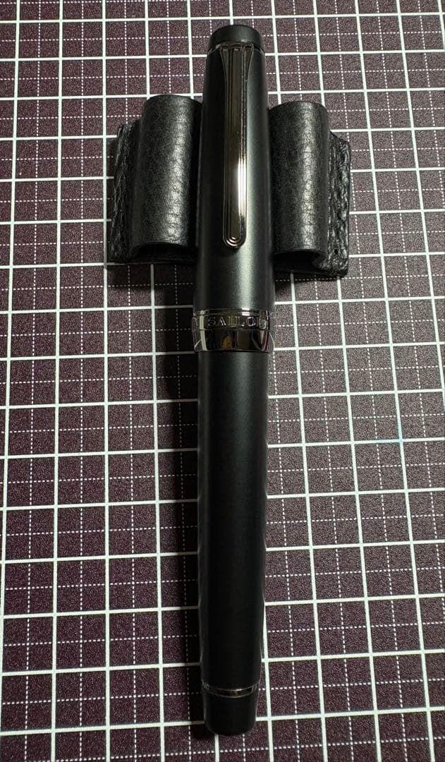 sailor万年筆21k インペリアルブラック　F