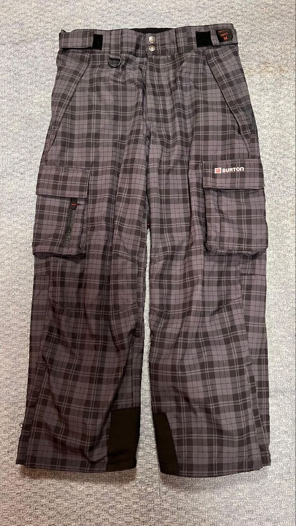 Burton スノーボードウェア M チェック柄