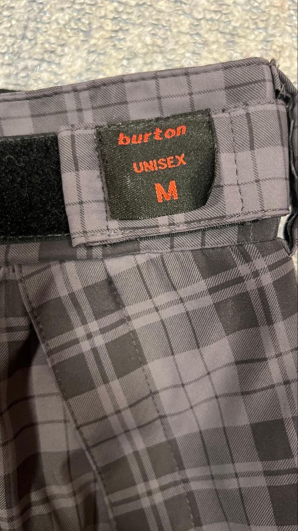 Burton スノーボードウェア M チェック柄
