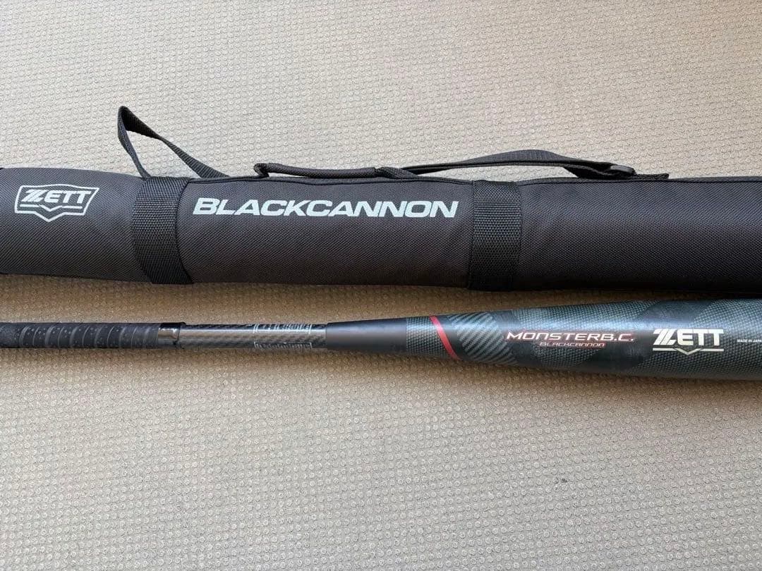 ZETT MASTER B.C. BLACK CANNON バット少年軟式用