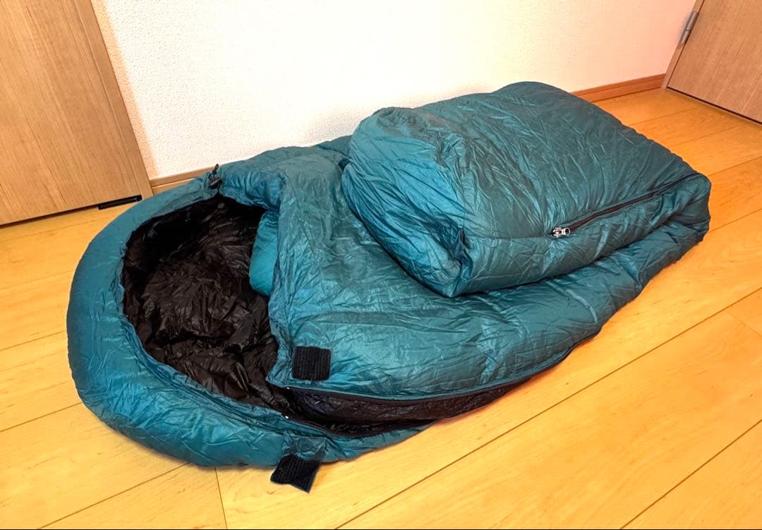 イスカ　エアー　Air 630 シュラフ　ホワイトグースダウン