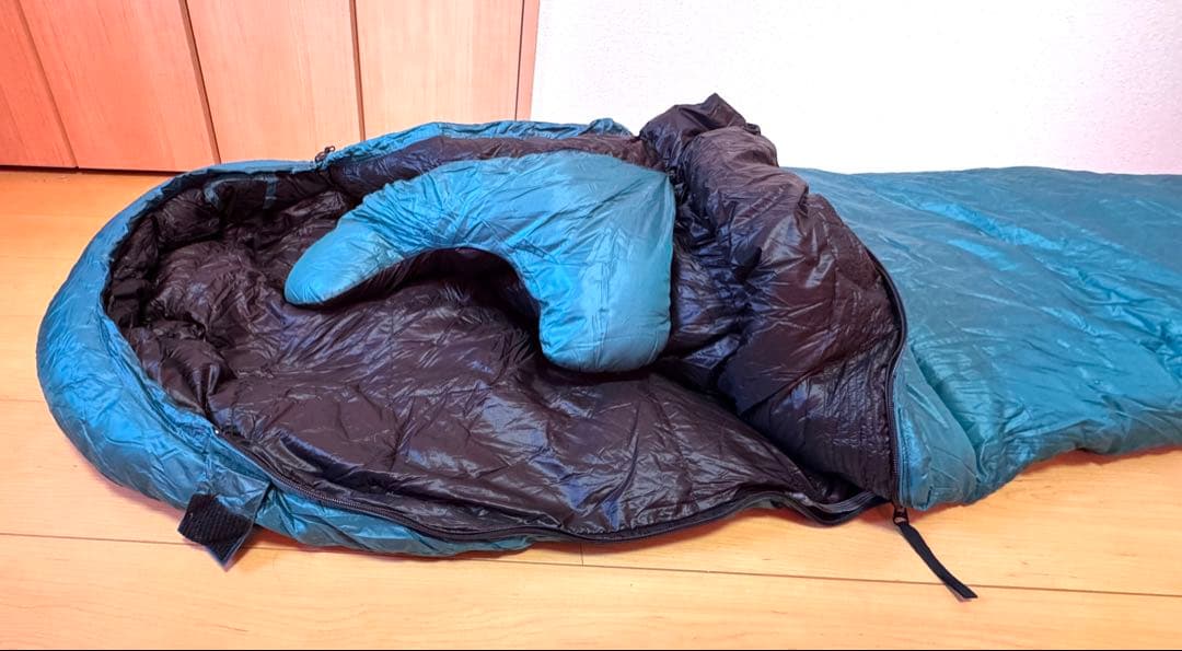 イスカ　エアー　Air 630 シュラフ　ホワイトグースダウン