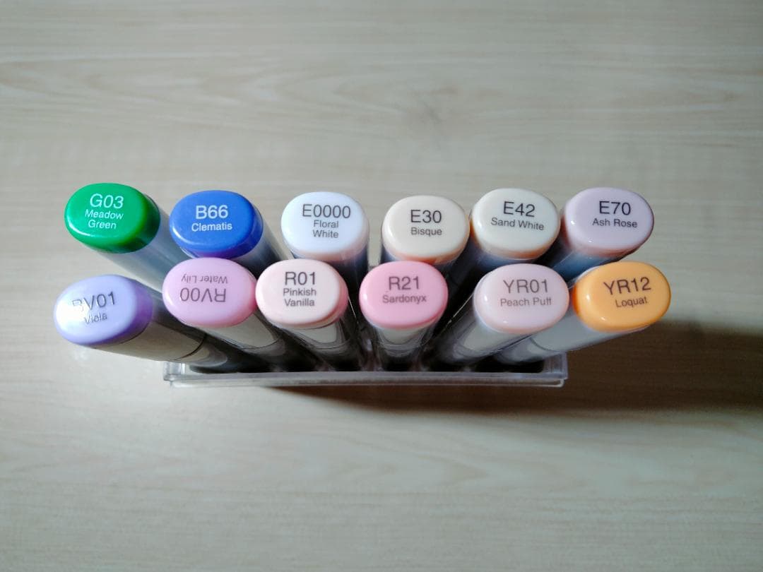 コピックスケッチ 72色セット(36＋12＋12＋12色セット)