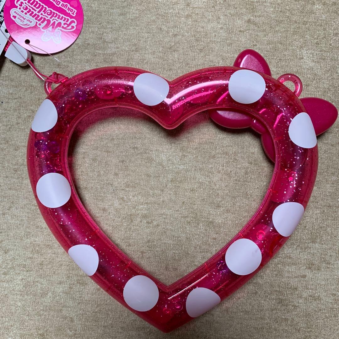 ミニーのファンダーランド　ハートフルリング・ぬいぐるみチャーム2点セット