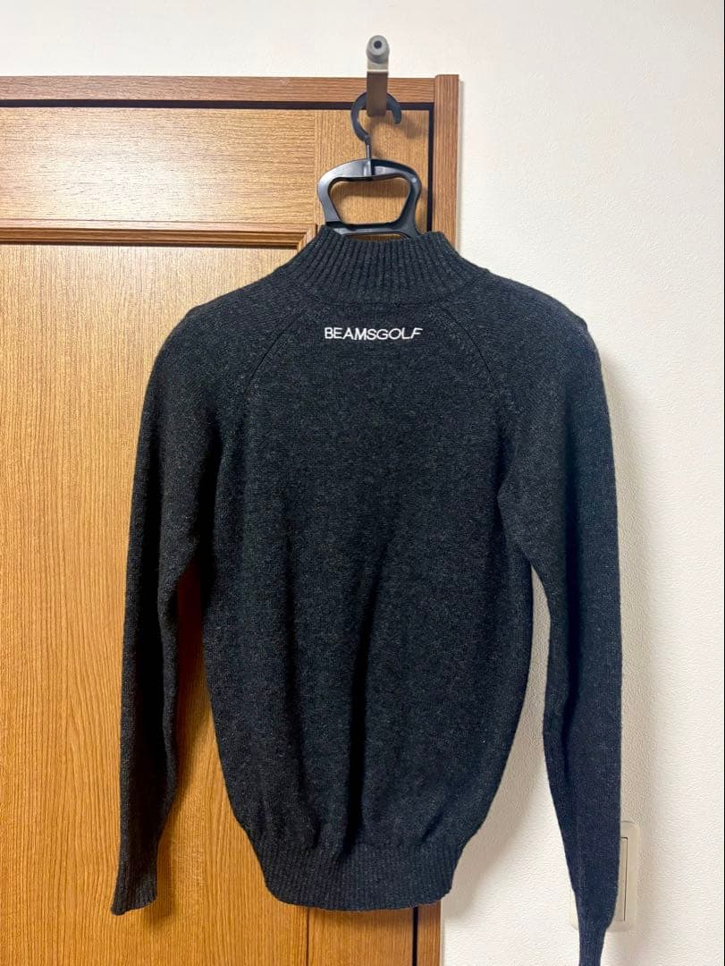 【美品】BEAMS GOLF ビームスゴルフ ミドルゲージ ハイネックニット