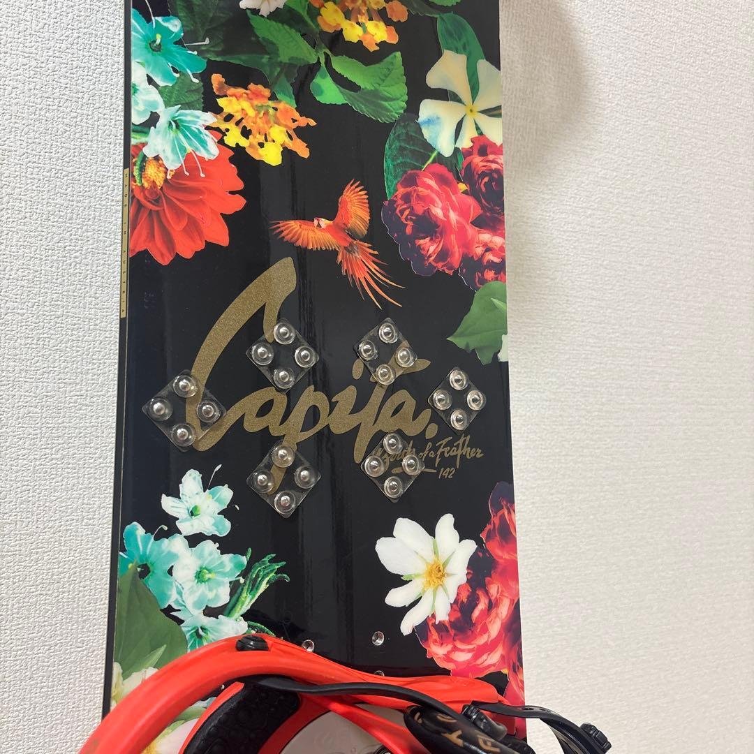 スノーボードバッグ、スノボ板、ビンディング