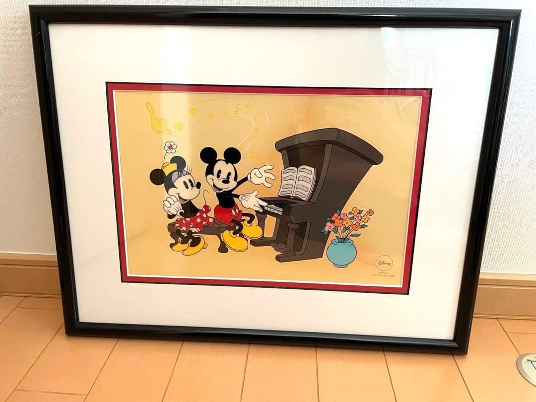 ディズニー 限定品 ミッキー＆ミニー セル画