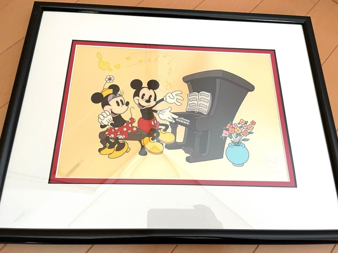 ディズニー 限定品 ミッキー＆ミニー セル画