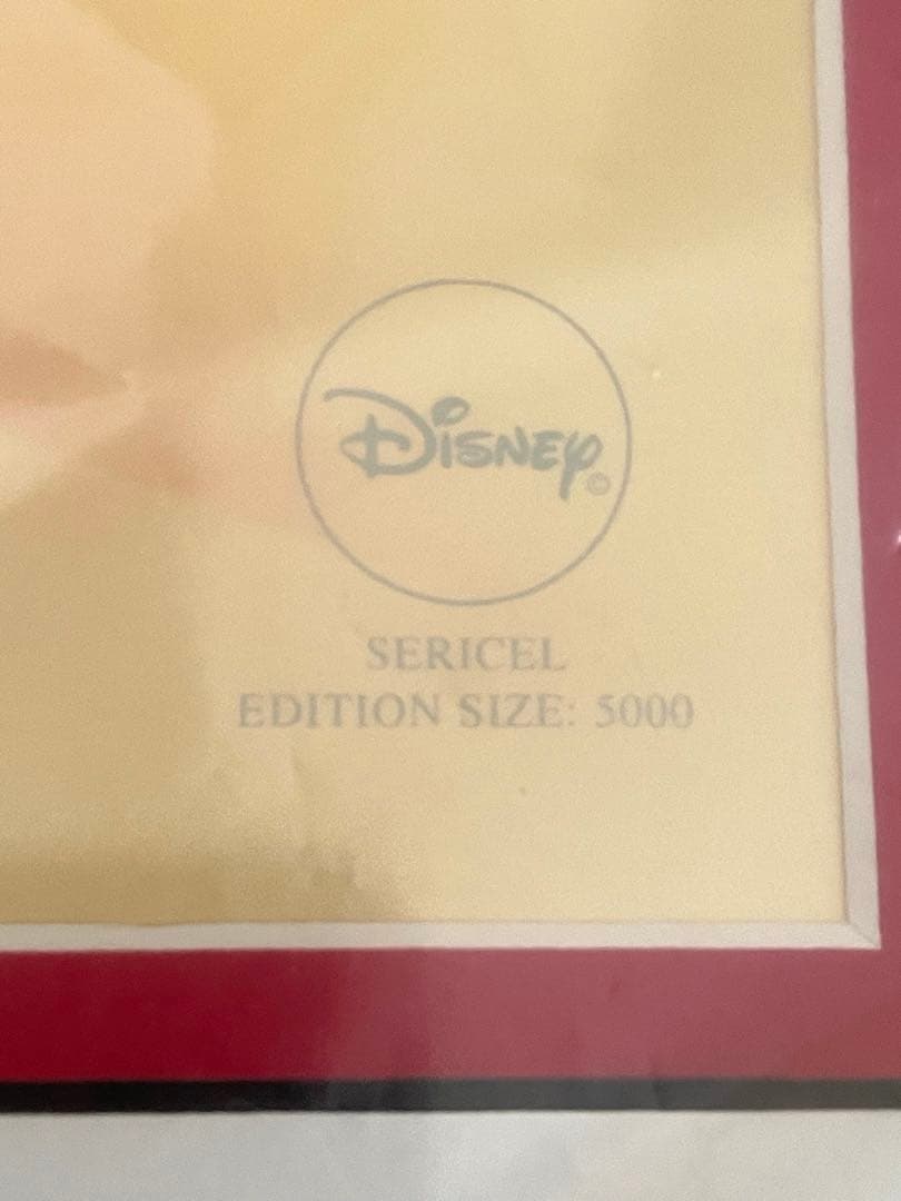 ディズニー 限定品 ミッキー＆ミニー セル画